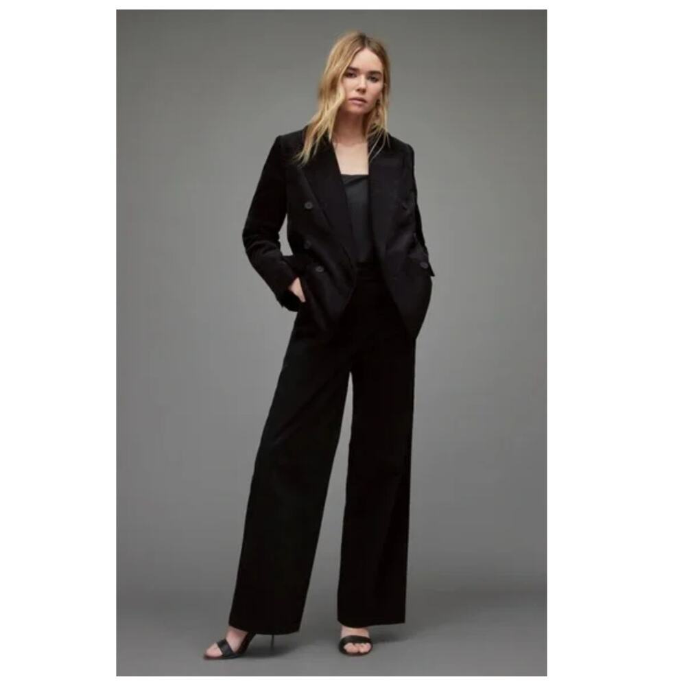 NWT AllSaints Adlai Corduroy Relaxed Blazer Size US/2 - Picture 13 of 13